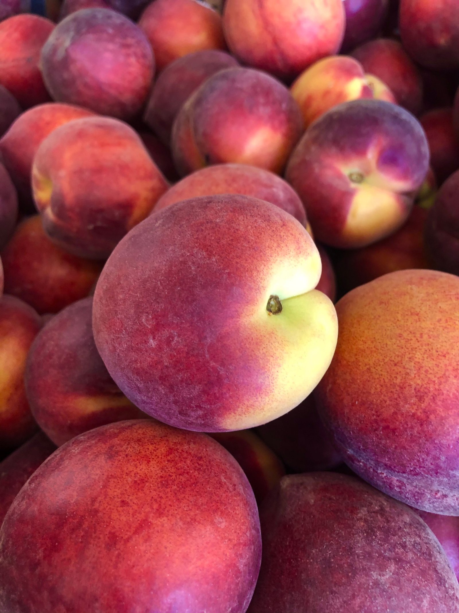Fresh peaches